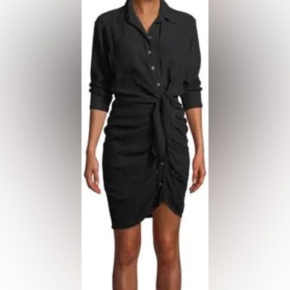 Asymmetrical Black Dress